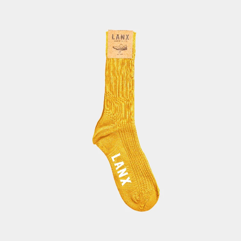 DRESS SOCK / GOLD