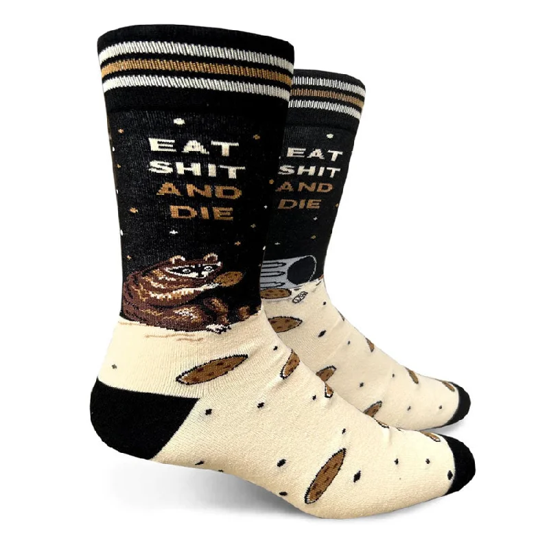 Men's Eat Shit And Die Socks