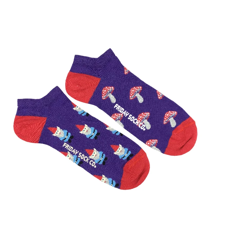 Men's Gnome & Mushroom Ankle Socks