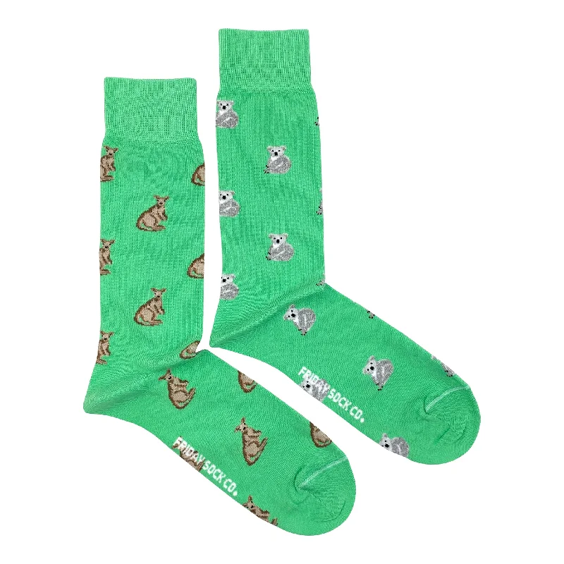 Men's Kangaroo & Koala Socks