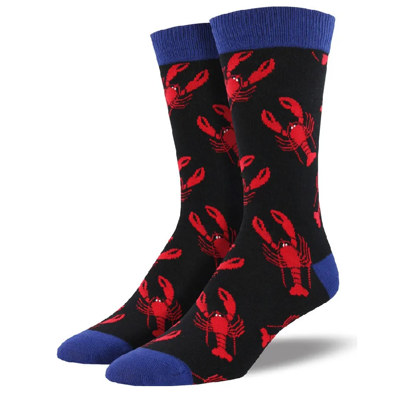 Men's Lobster Silky Soft Bamboo Socks