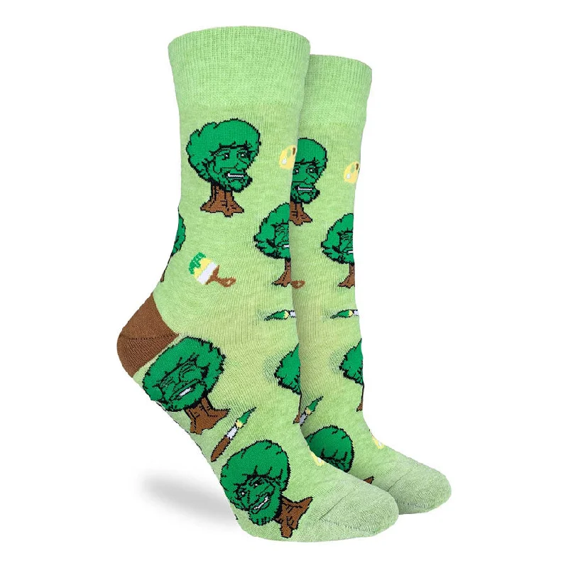 Unisex Bob Ross Happy Trees Socks