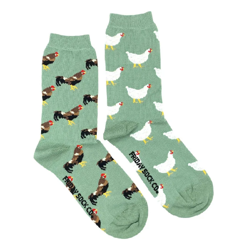 Women's Chicken and Rooster Socks