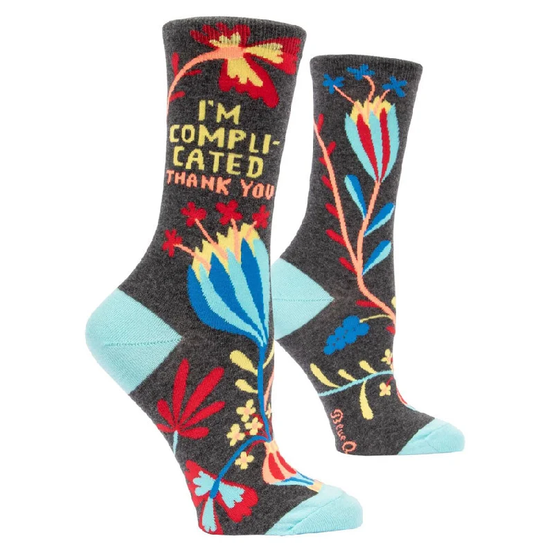 Women's I'm Complicated Thank You Socks