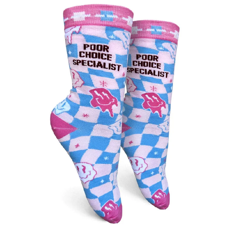 Women's Poor Choice Specialist Socks