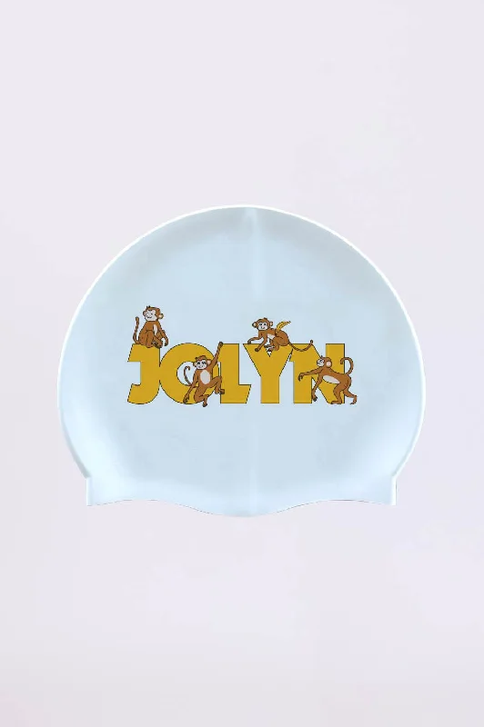 Silicone Swim Cap - Monkey