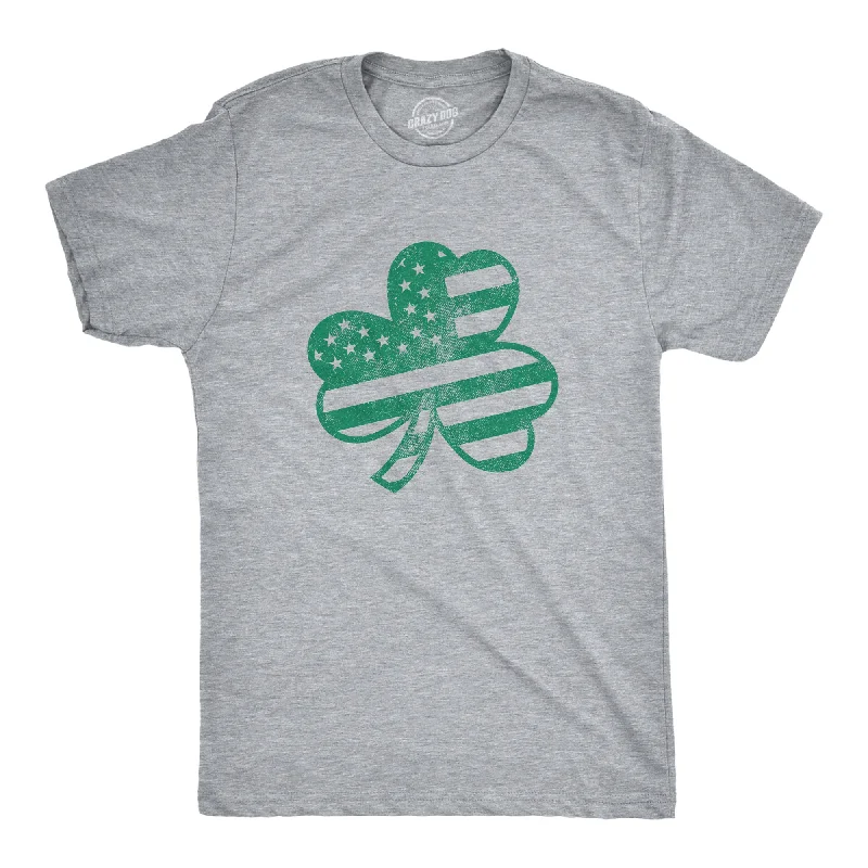 American Shamrock Men's T Shirt