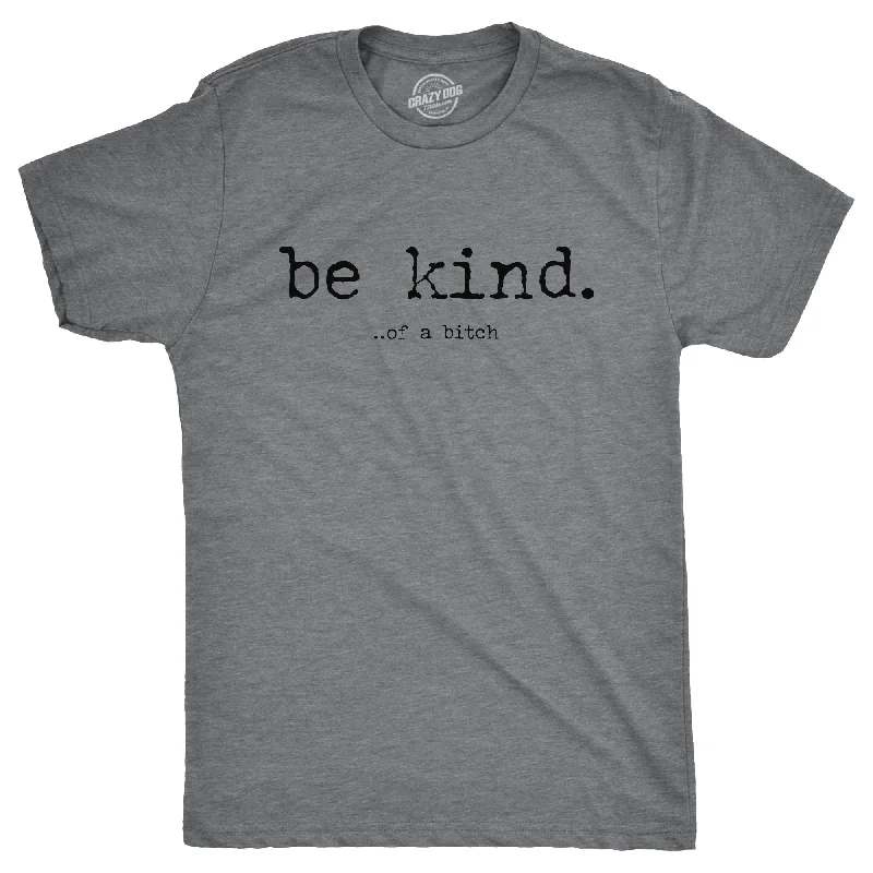 Dark Heather Grey - Be Kind