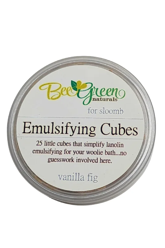 Bee Green Naturals Emulsifying Cubes O/S (vanilla fig scented, 25 cubes)