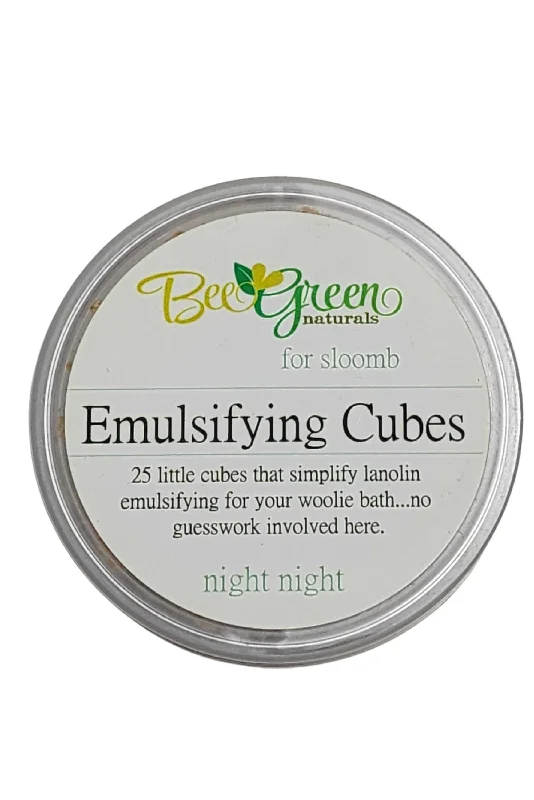 Bee Green Naturals Emulsifying Cubes O/S (night night scented, 25 cubes)