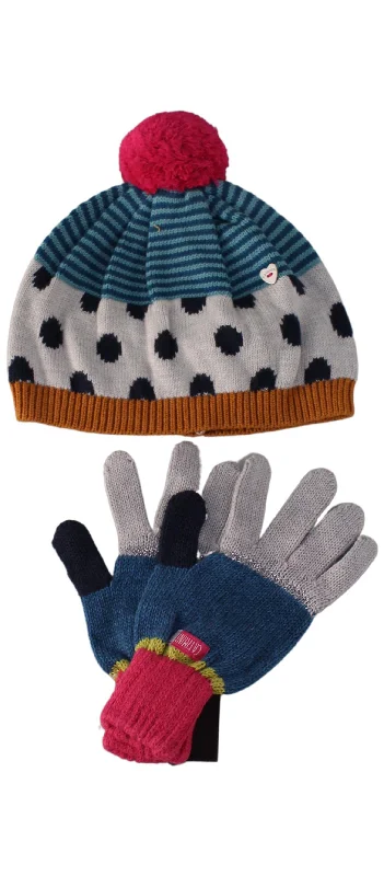 Catimini Winter Hat and Gloves Set O/S (54cm, T4)