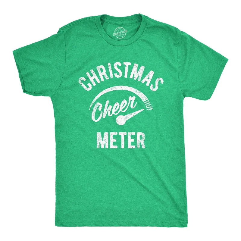 Christmas Cheer Meter Men's T Shirt