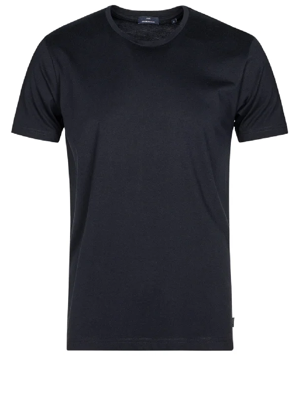 Pima Cotton T Shirt Navy