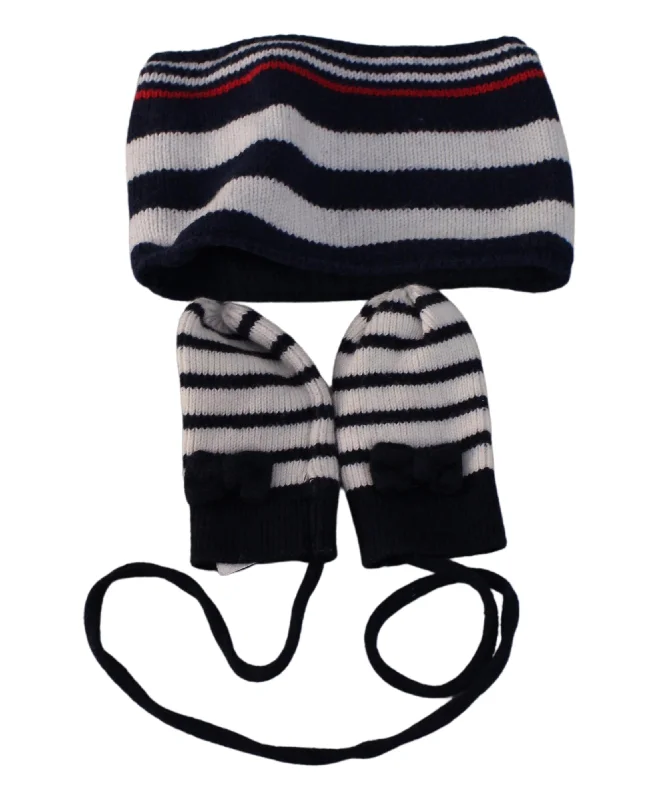 Jacadi Neck Warmer & Mittens O/S