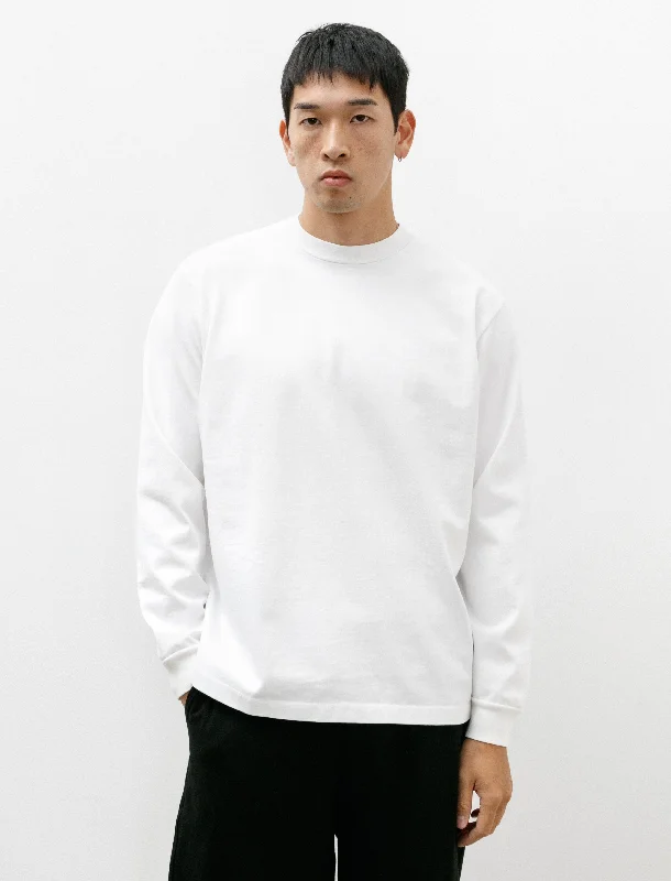 Rugby T-Shirt LS White