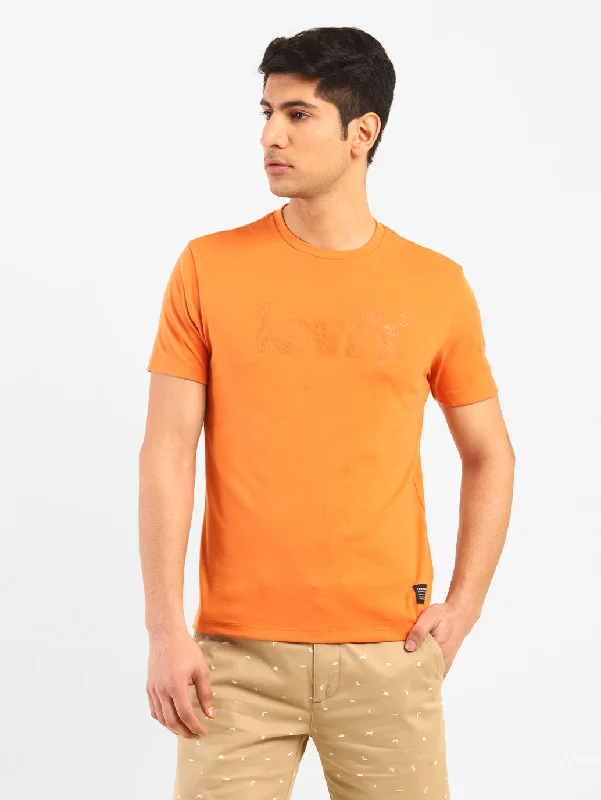 Men's Solid Slim Fit T-shirt