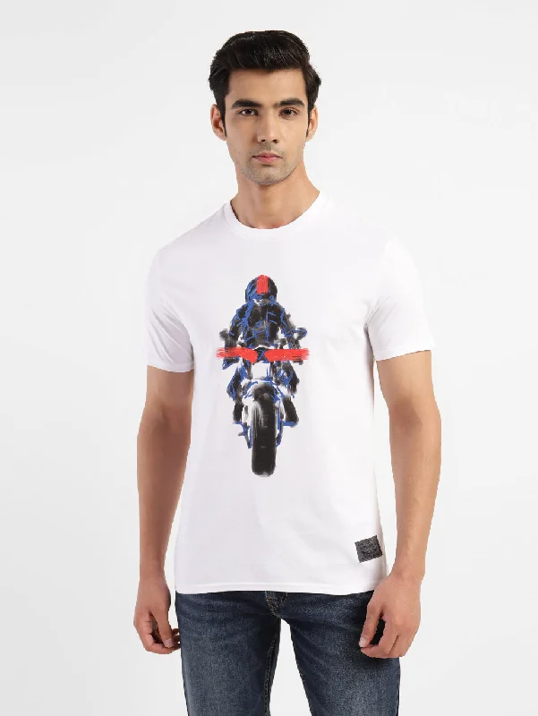 Men's Graphic Print Regular Fit T-shirt