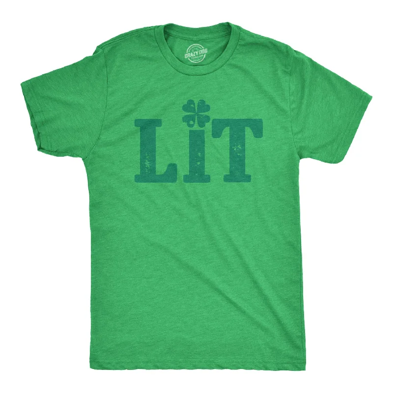 Lit Men's T Shirt