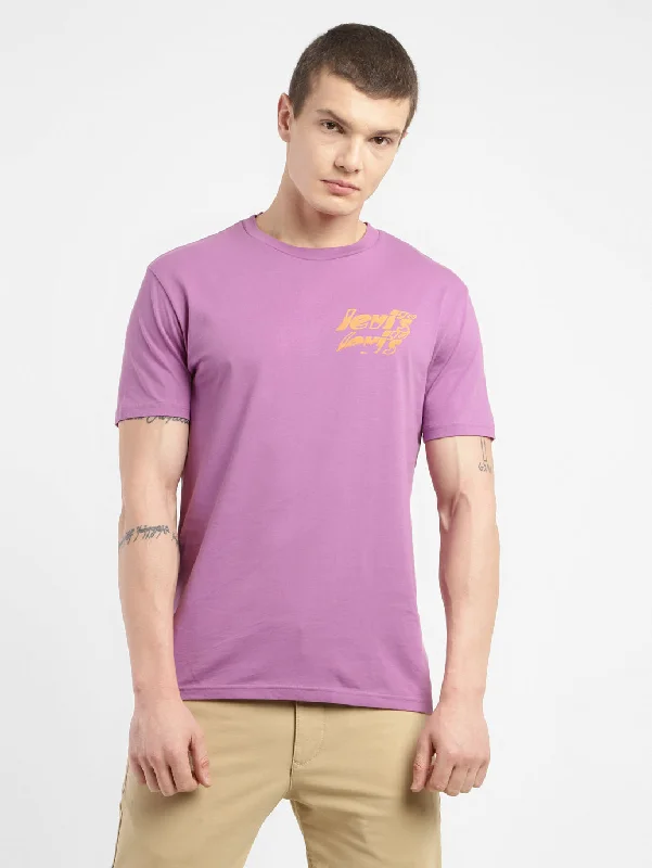 Men's Brand Logo Crew Neck T-shirt