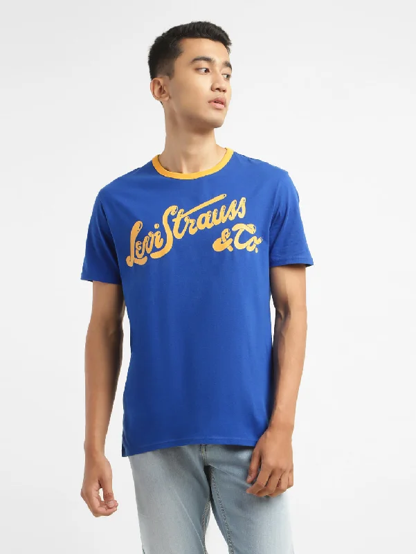 Men's Brand Logo Crew Neck T-shirt