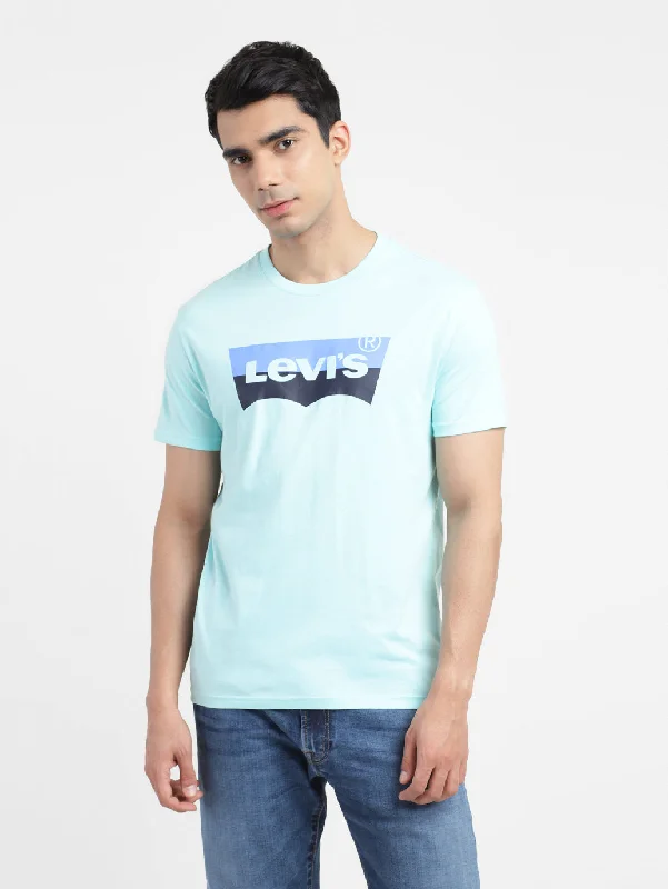 Men's Brand Logo Slim Fit T-shirt