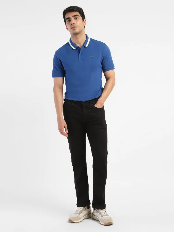 Men's Solid Polo T-shirt