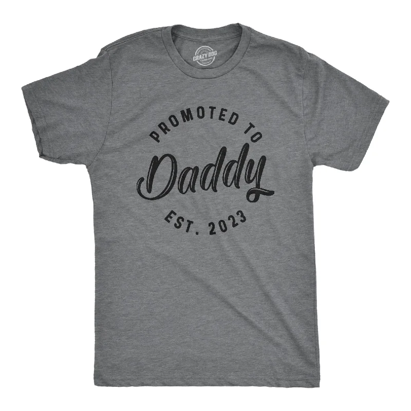 Promoted To Daddy Est. 20XX Men's T Shirt