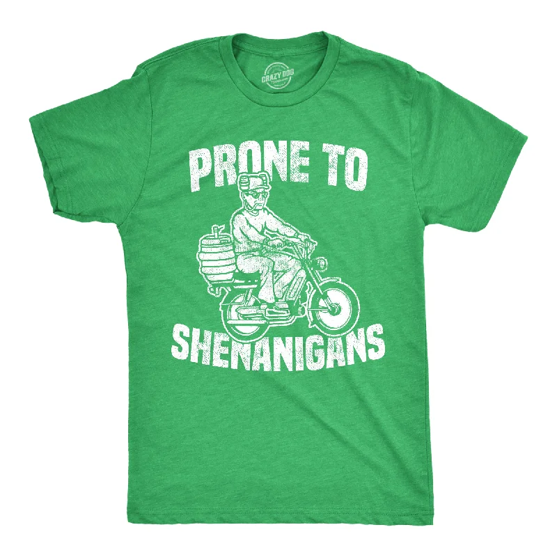 Prone To Shenanigans Men's T Shirt