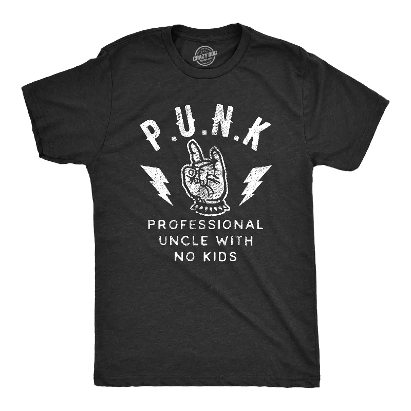 Punk Professional Uncle No Kids Men's T Shirt