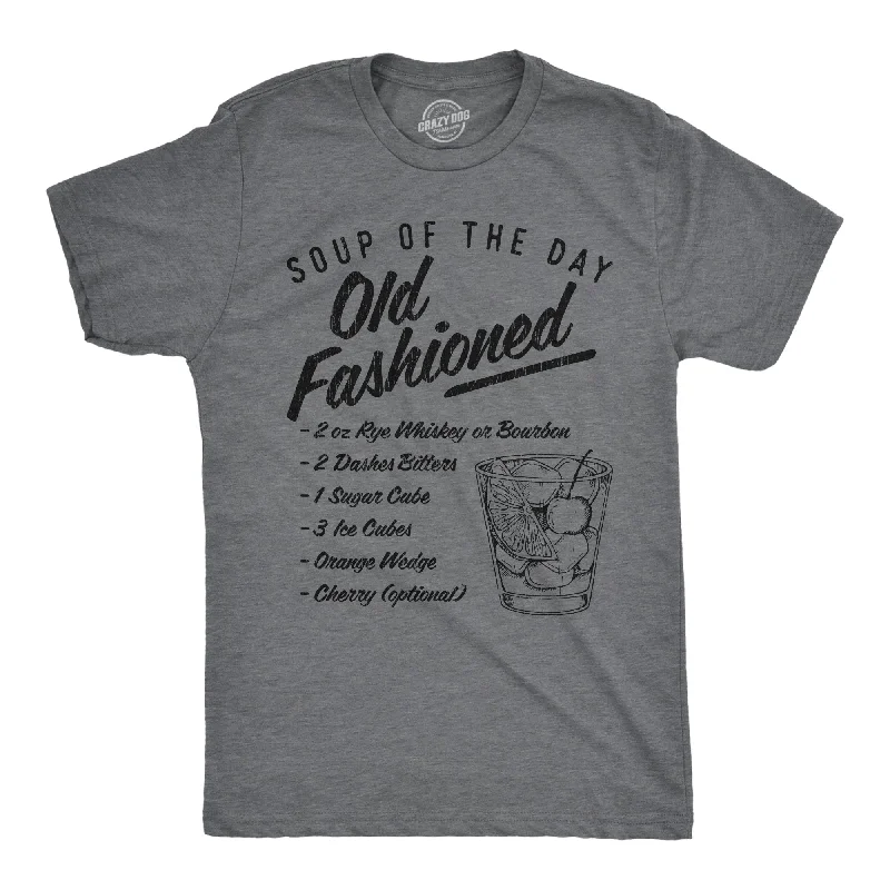 Soup Of The Day Old Fashioned Men's T Shirt