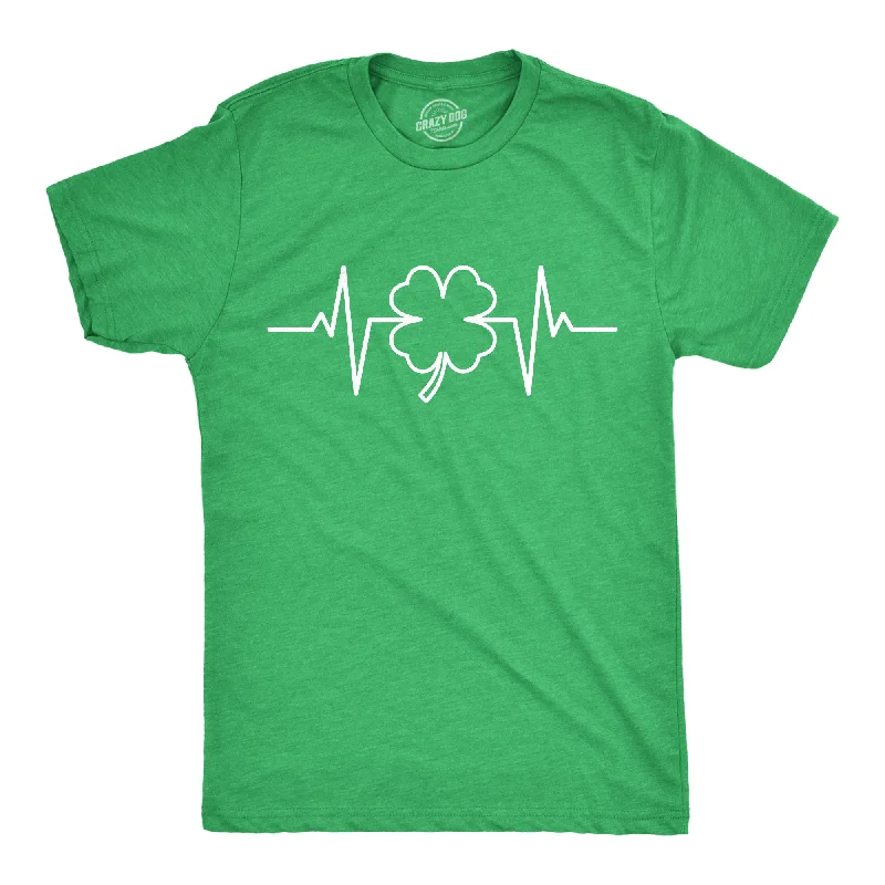 St. Patrick's Heart Beat Men's T Shirt