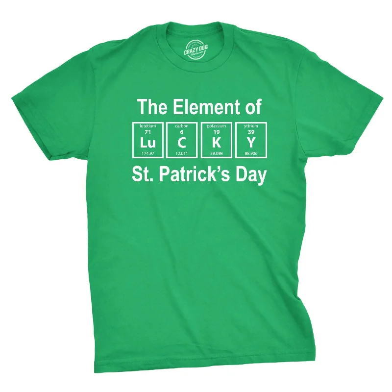 The Element Of St. Patrick's Day Men's T Shirt