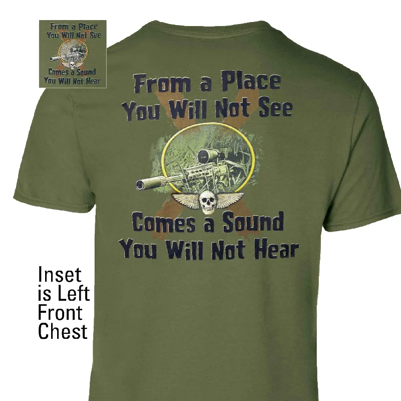 Marine Corps 'Sound You Will Not Hear' Graphic T-shirt