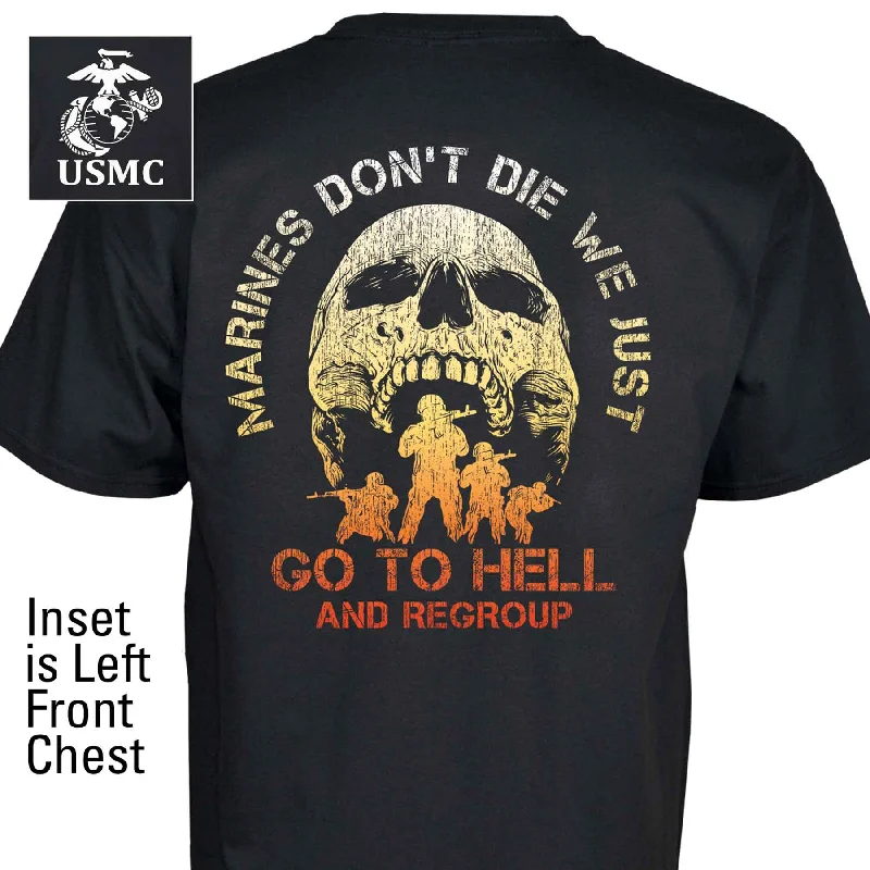 Marine Corps Marines Die/Regroup T-Shirt