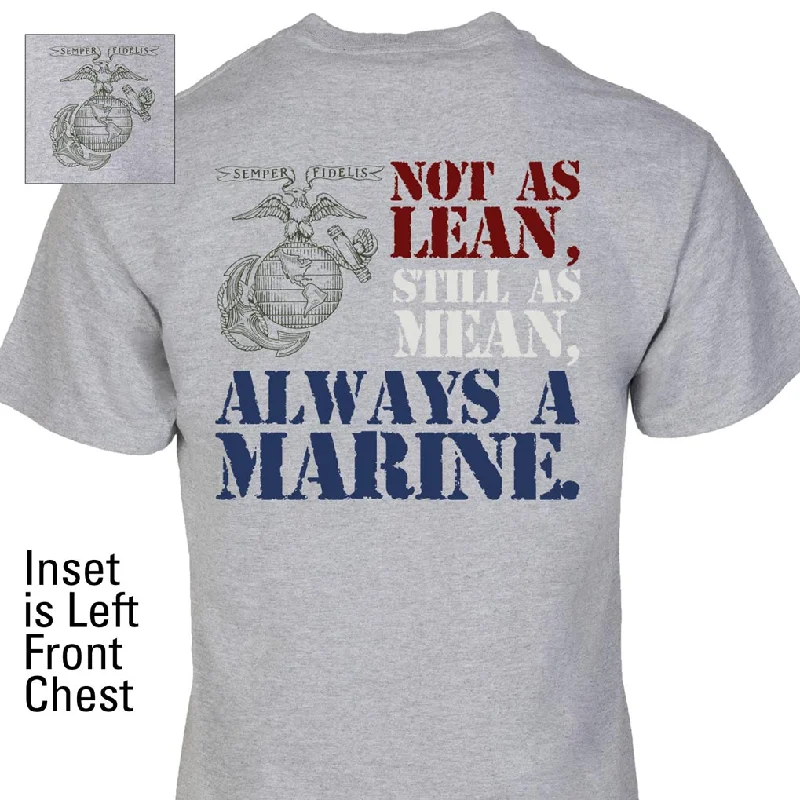 Not As Lean Back With Left Chest T-shirt