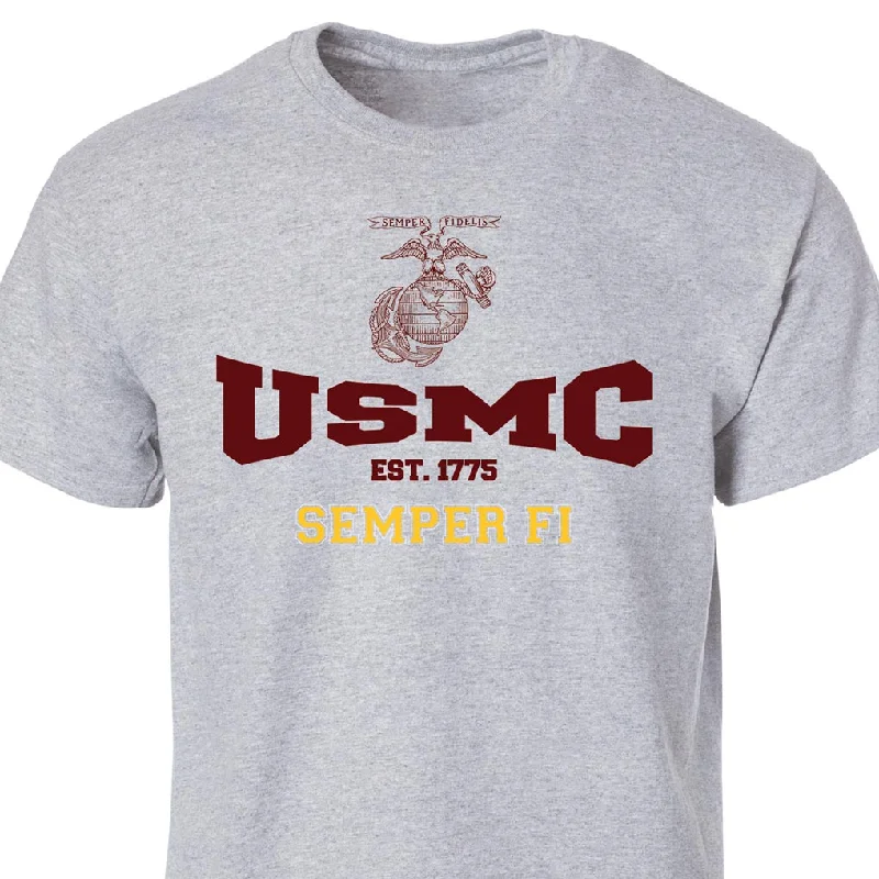 USMC Semper Fi Est 1775 T-shirt