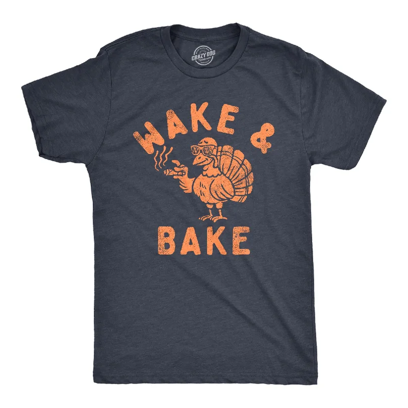 Wake And Bake Turkey Men's T Shirt