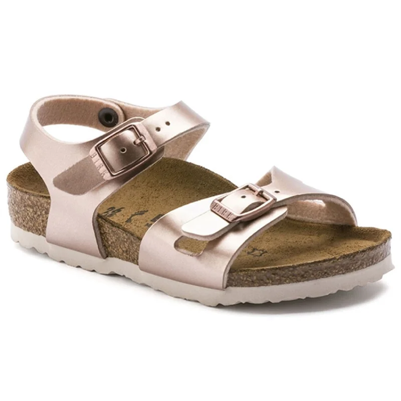 Birkenstock Rio Kids BF Electric Metallic Copper Sandal