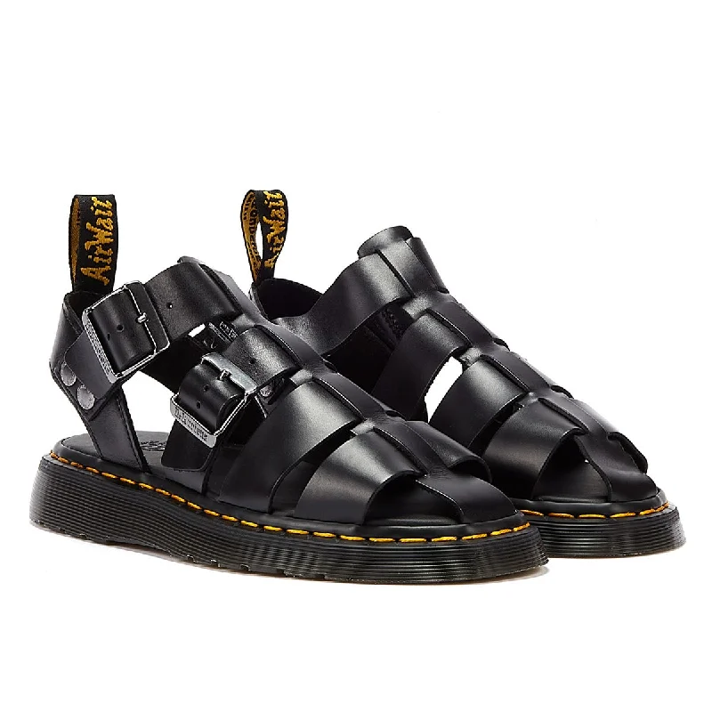 Dr. Martens Garin Shore Brando Black Sandals