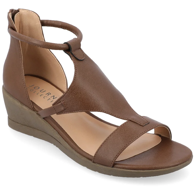 Journee Collection Women's Trayle Sandal Wedge