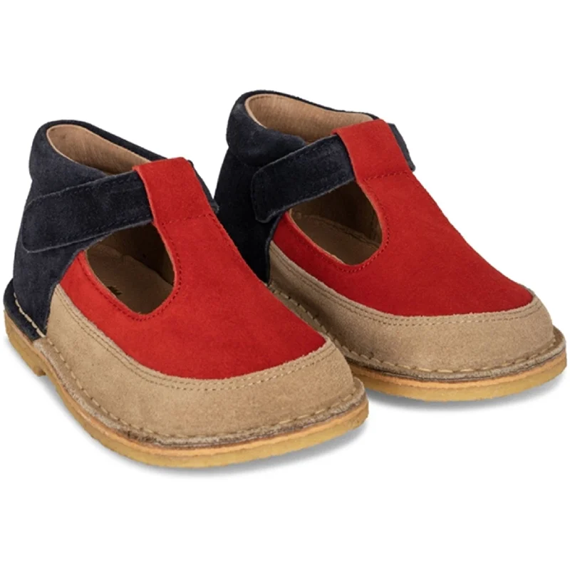 Konges Sløjd Esmee Sandal Suede Tricolore