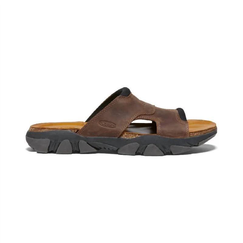 Men's Daytona Ii Slide Sandal In Bison/black