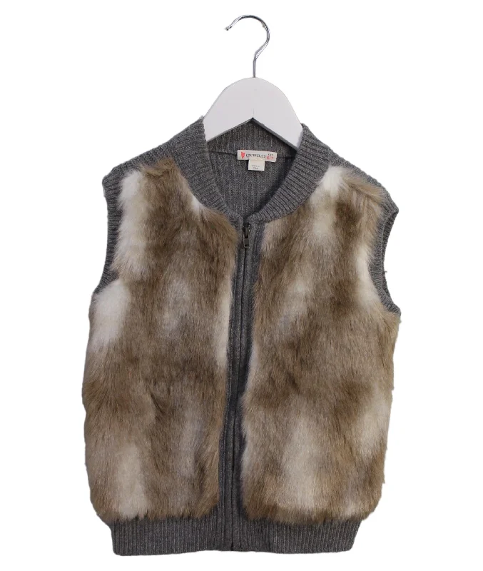 Crewcuts Faux Fur Vest 6T - 7Y