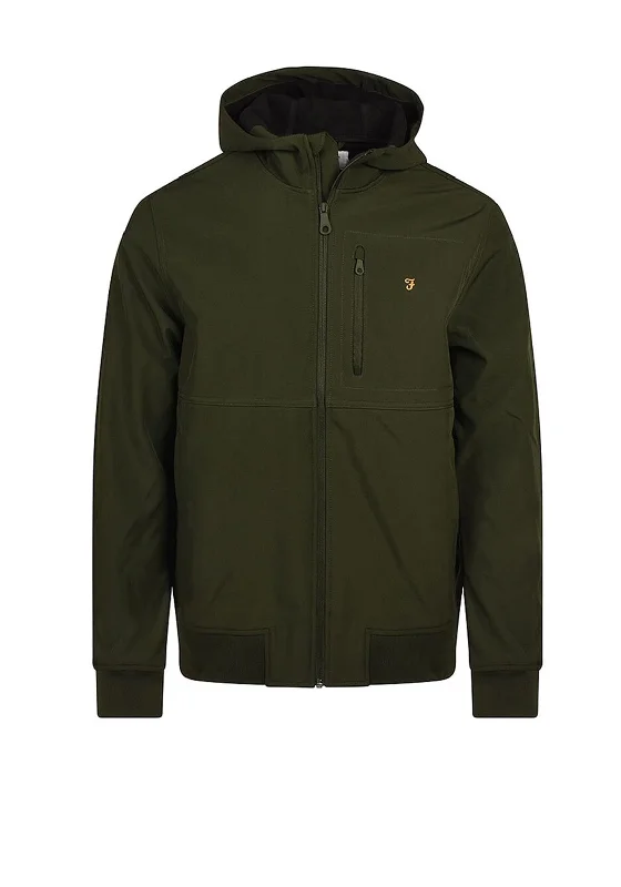 Farah Rudd Softshell Coat, Evergreen