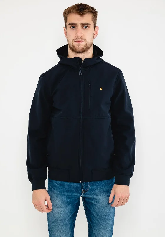 Farah Rudd Softshell Coat, True Navy