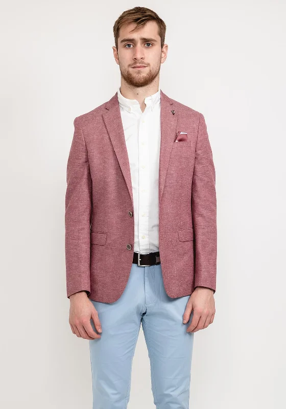 Remus Uomo Nico Slim Fit Blazer, Raspberry