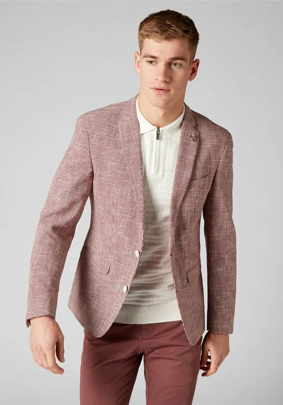 Remus Uomo Novara Slim Fit Blazer, Red