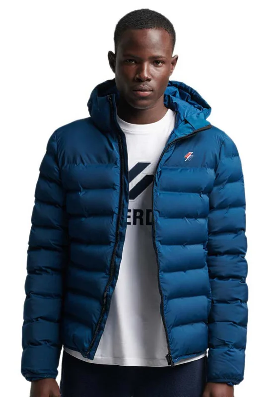 Superdry Code All Seasons Padded Jacket, Sailor Blue