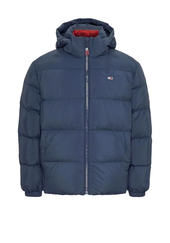 Tommy Jeans Essential Down Puffer Jacket, Twilight Navy