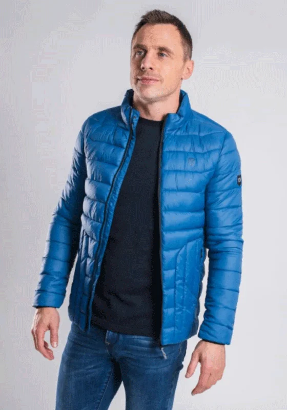 XV Kings by Tommy Bowe Ponsonby Puffer Jacket, Azzure